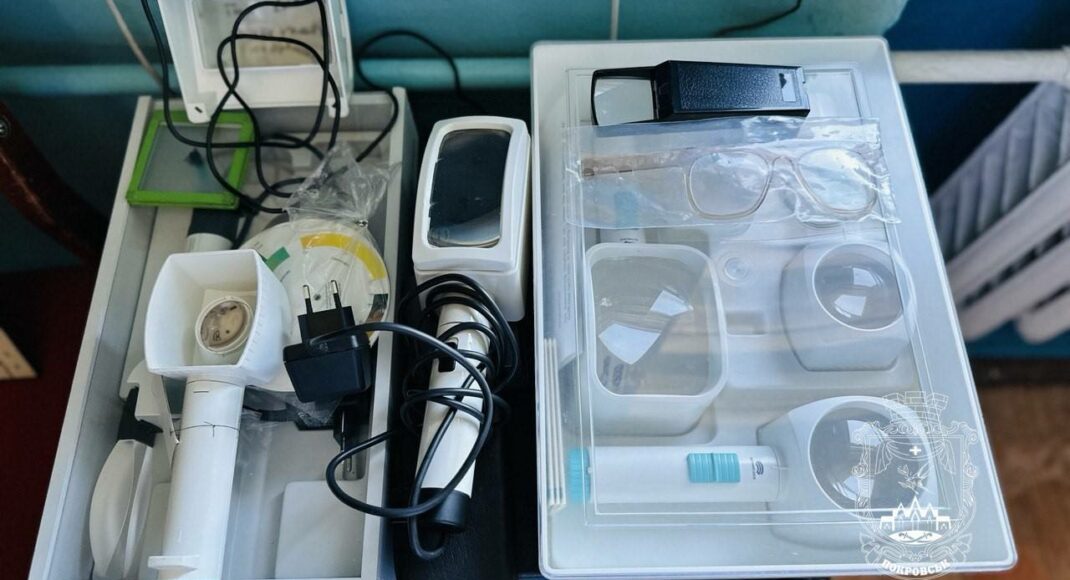 Покровська лікарня отримала медичне обладнання від благодійного фонду Мюнхену