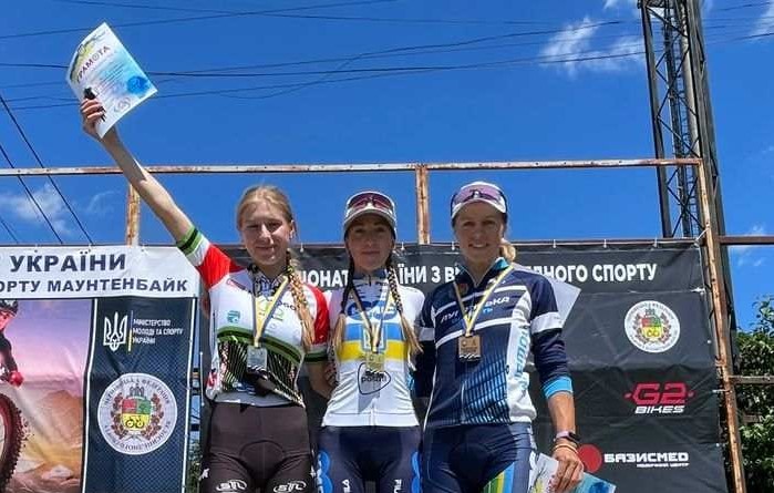 Спортсменка з Луганщини виборола дві медалі на чемпіонаті України з велоспорту