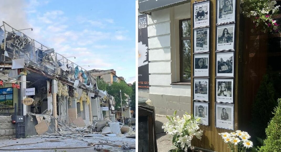 У Києві встановили меморіальну дошку із загиблими внаслідок ракетного удару по Краматорську