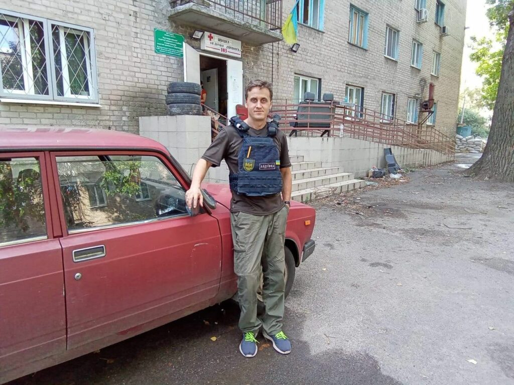 Волонтер з Авдіївки Савкевич