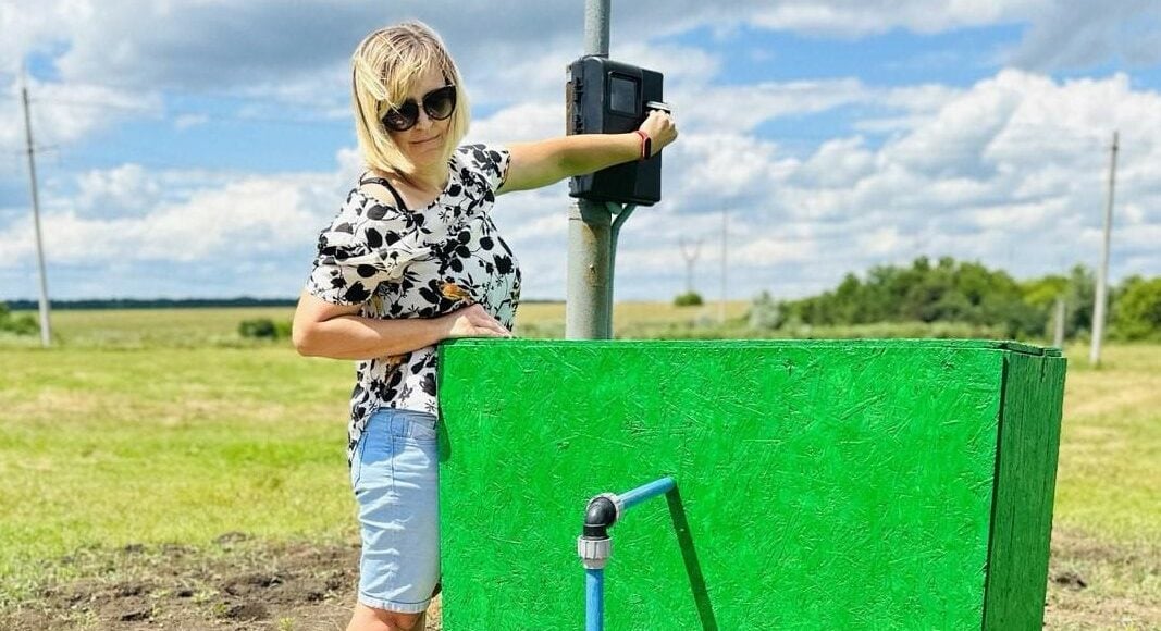 На Донеччині у Новопавлівці облаштували свердловину, яка забезпечує потреби місцевих у воді