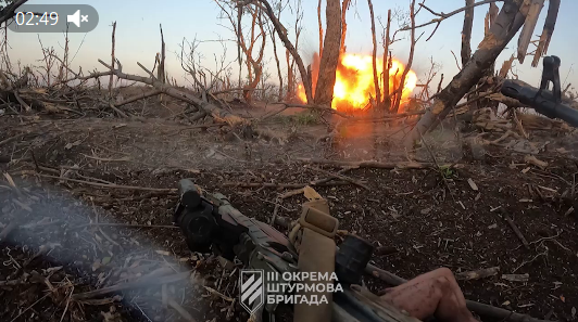 Украинские военные вытеснили оккупантов с занятых позиций под Бахмутом: видео