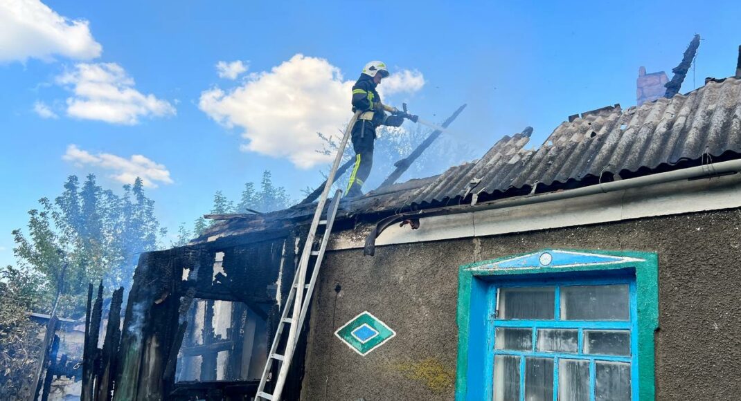 Протягом минулої доби рятувальники Донеччини ліквідували 5 пожеж в області