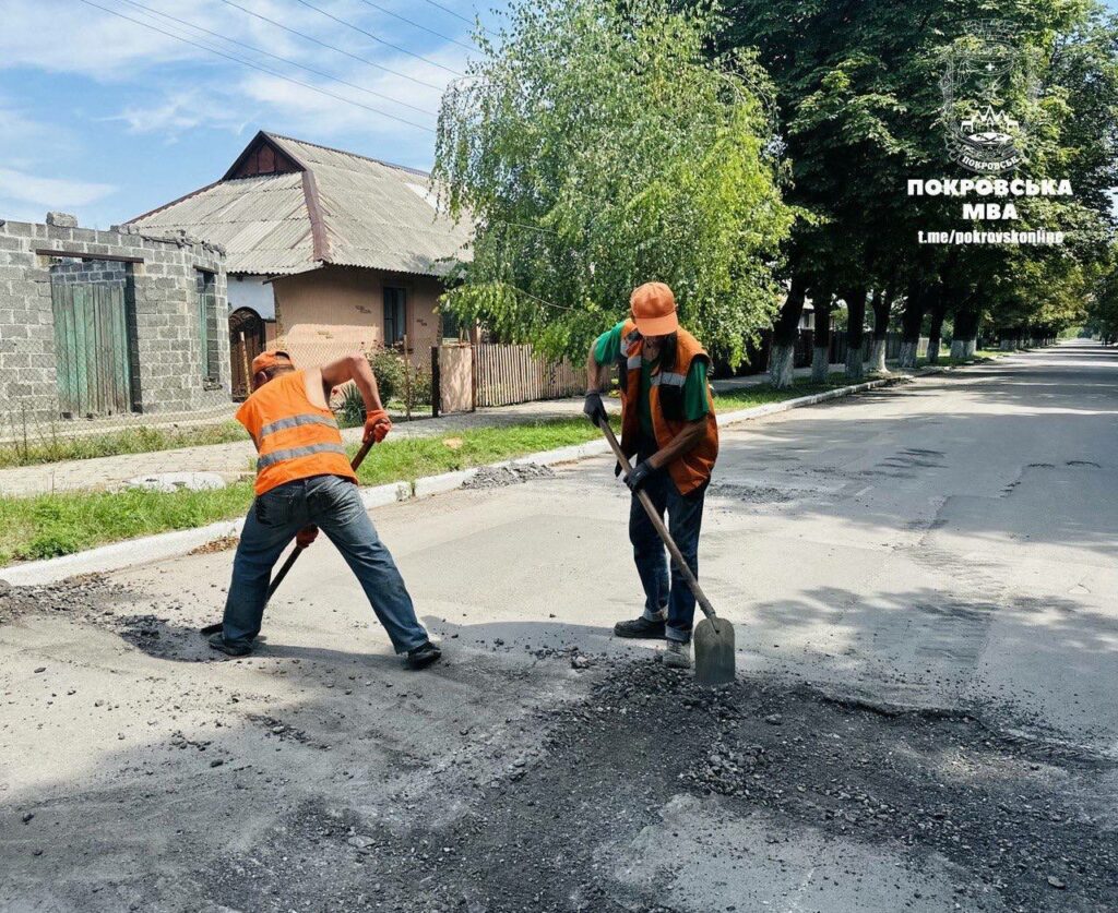 У Покровській громаді продовжується ремонт доріг