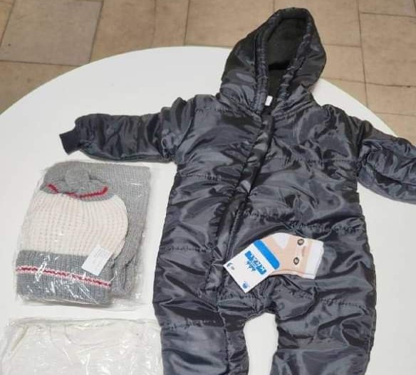 В хабе Северодонецкой громады в Днепре будут выдавать наборы одежды для младенцев