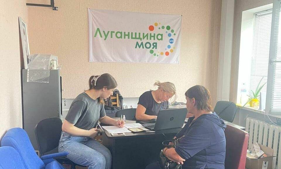 ВПО Луганщини отримали гуманітарну допомогу у Рівному та Кропивницькому