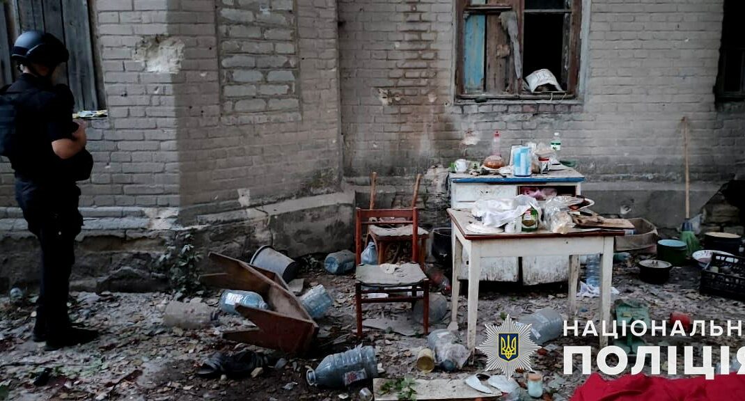 Десять населених пунктів Донеччини зазнали російських обстрілів протягом доби, — поліція
