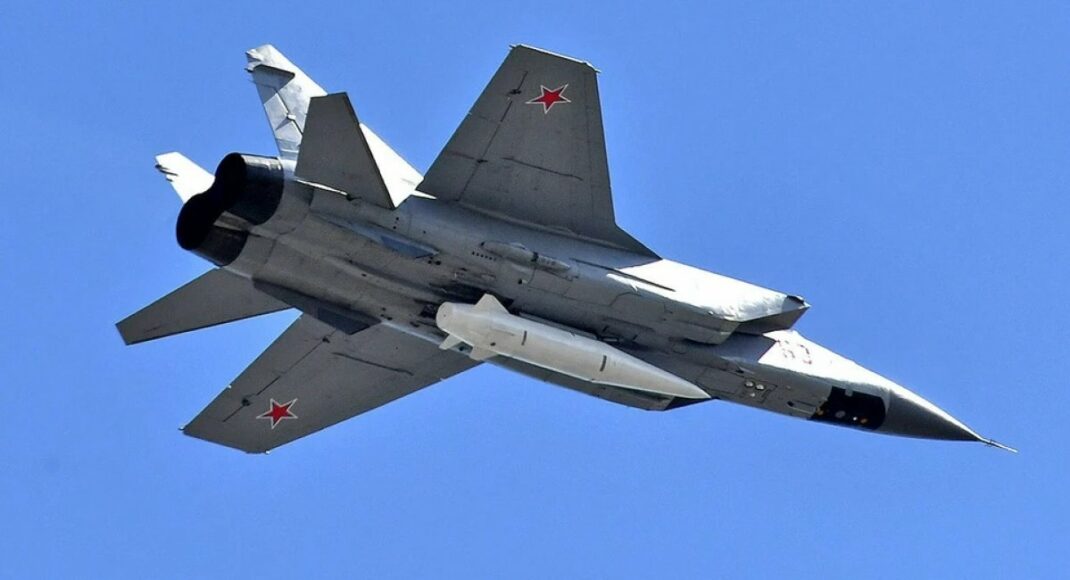 Украина получает информацию о взлетах российских МиГ-31К от партнеров, — Игнат