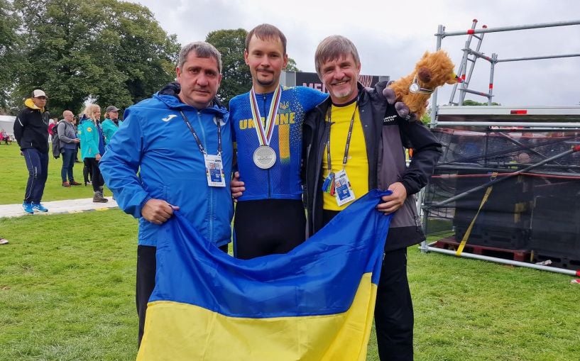 Інваспорт: спортсмен з Донеччини — срібний призер чемпіонату світу з велоспорту на шосе