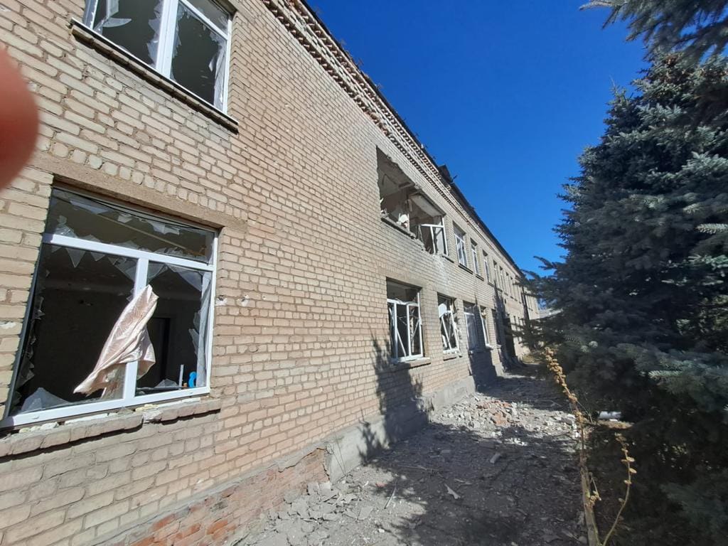 Центр Часового Яру на Донеччині опинився під вогнем російської артилерії