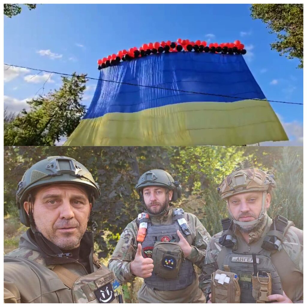 Прапор України над окупованим Донецьком запустив голова Авдіївки та українські військові та волонтери (відео)