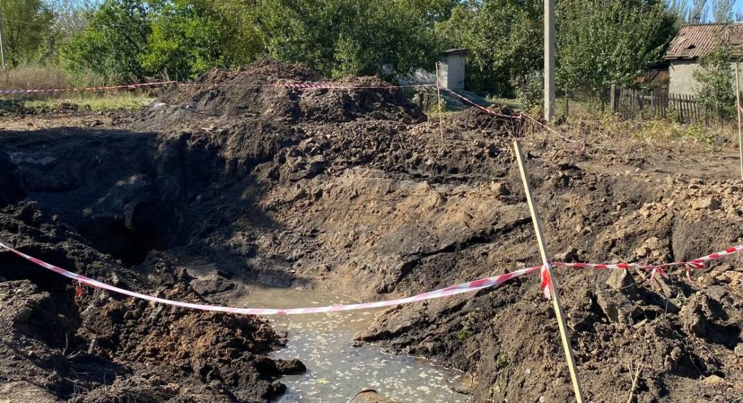 Унаслідок удару по місту Родинське, 21 вересня, було пошкоджено водопровідну магістраль, — МВА