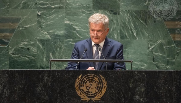 Війна в Україні не повинна перетворитися на розтягнутий конфлікт, — президент Фінляндії