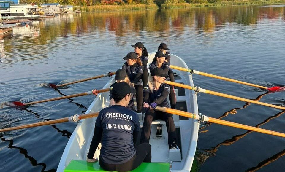 Команда полицейских Донетчины "Freedom" завоевала Кубок Украины на соревнованиях по гребле