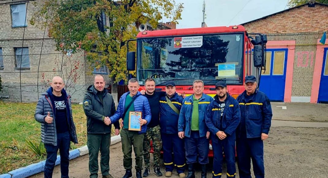 Костянтинівська громада отримала пожежний автомобіль