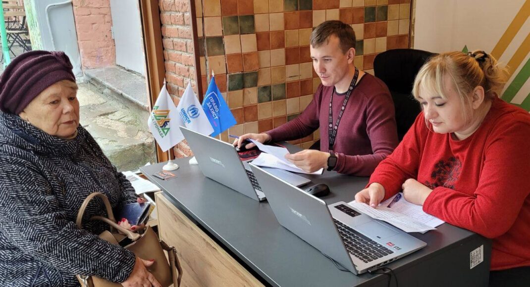 В Виннице переселенцам с Луганщины оказали помощь от Международной организации по миграции