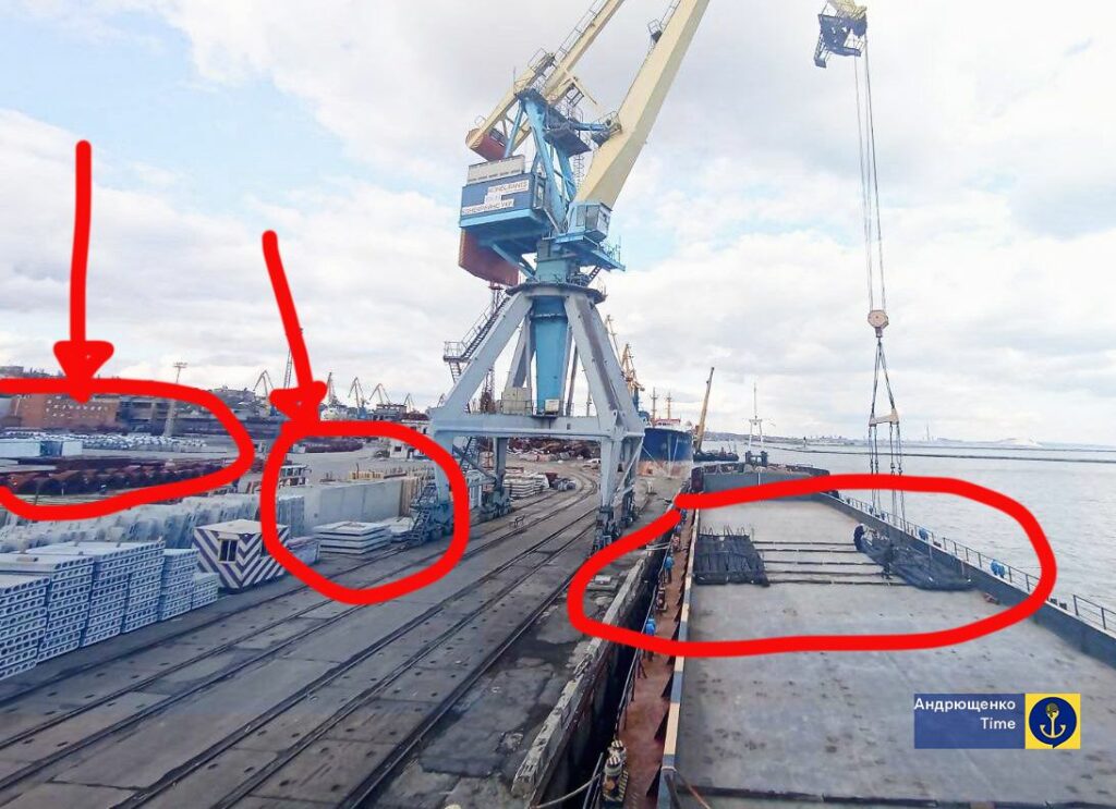 З Маріупольського порту вийшло чергове судно, завантажене "металопродукцією": фото