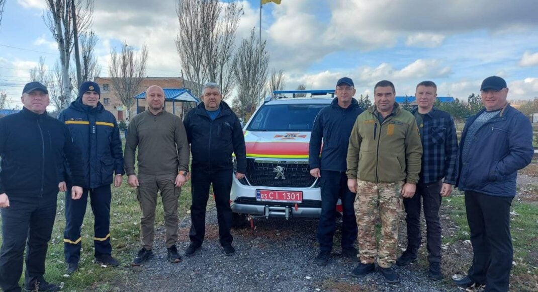 Рятувальники Донеччини отримали оперативно-рятувальний автомобіль