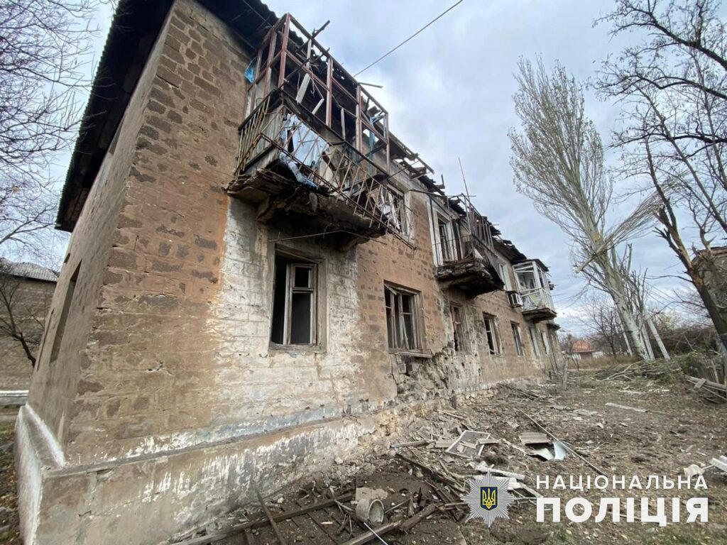 На Донеччині окупанти пошкодили 20 цивільних об’єктів, — поліція