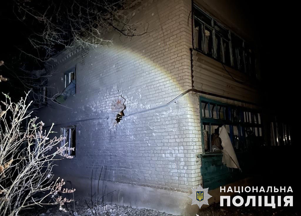 На Донеччині росіяни пошкодили 10 житлових будинків протягом доби