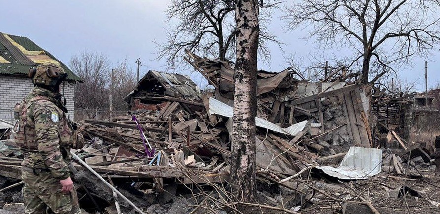 На Донеччині війська рф пошкодили 7 житлових будинків і котельню, — поліція