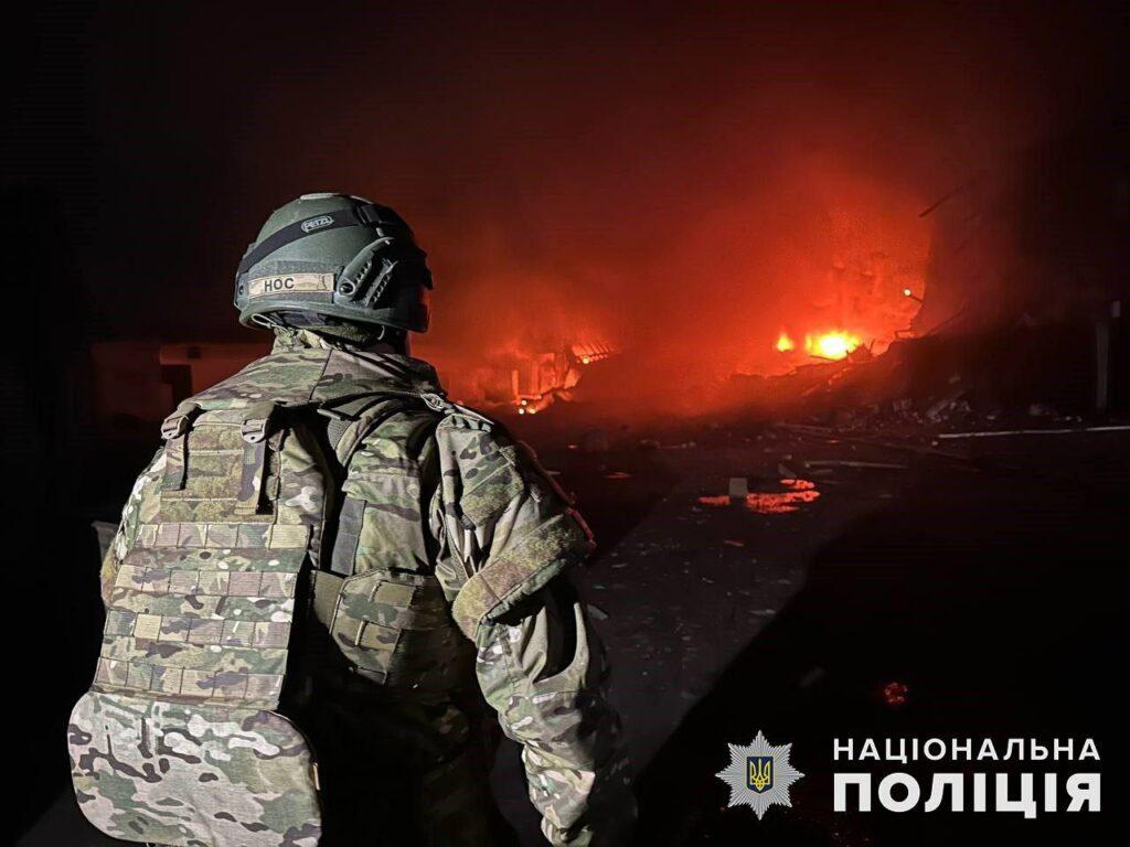 Армія рф вночі атакувала Покровський район