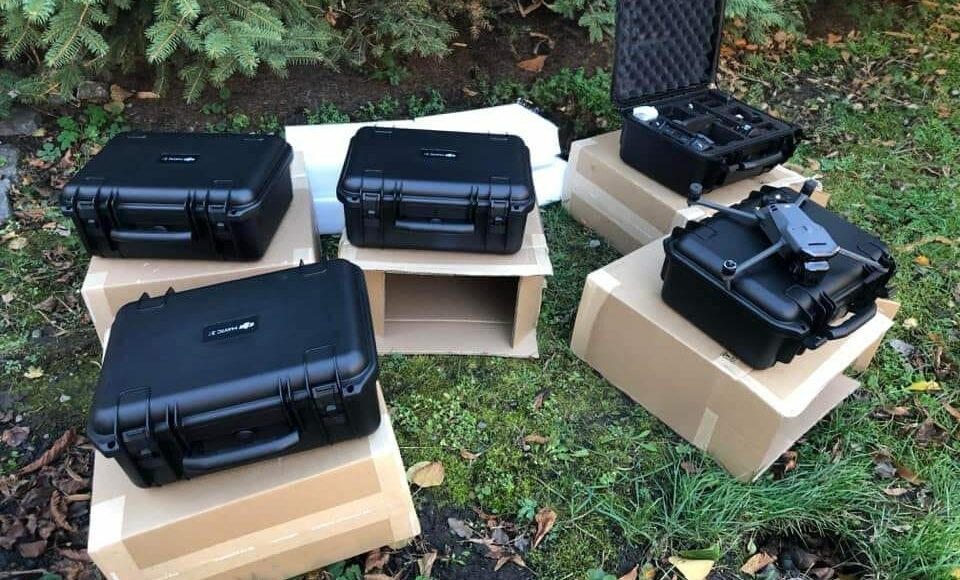 Ще п'ять дронів передала Сєвєродонецька громада військовим