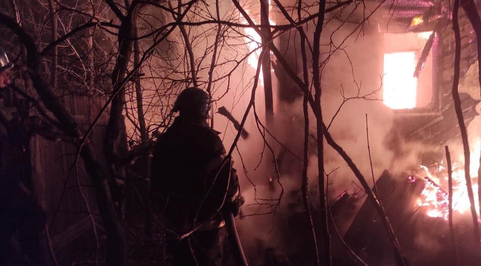 В поселке Черкасское Краматорского района на пожаре погиб мужчина