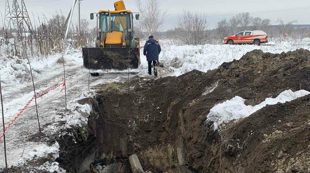 Газовики Славянска отремонтировали поврежденный газопровод на севере Донецкой области