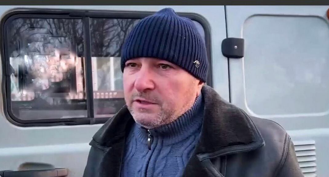 Главарь оккупантов попал под атаку украинского дрона (видео)