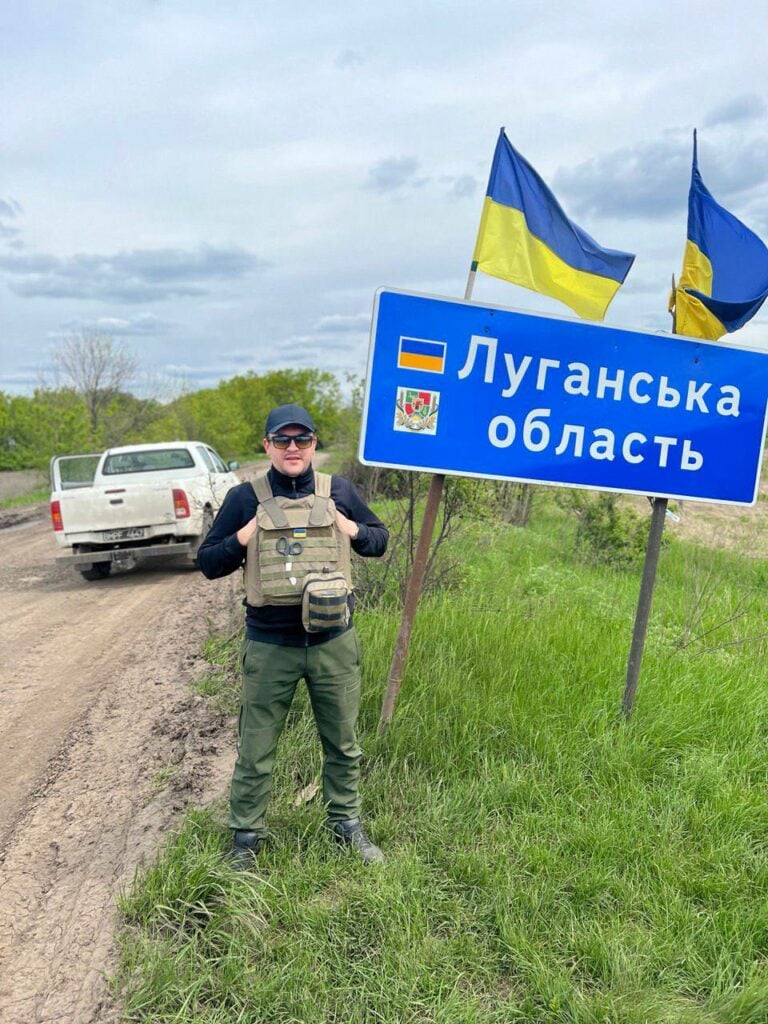 Володимир Коломайко вирвався з окупованої Луганщини та почав волонтерити на Донеччині та лінії зіткнення