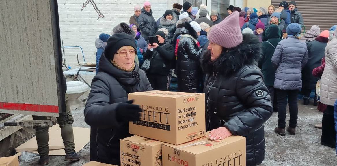 До Покровська надійшов гуманітарний вантаж від американської організації (фото)