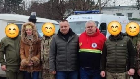 Українські військові на Луганському та Донецькому напрямках отримали машину для транспортування постраждалих