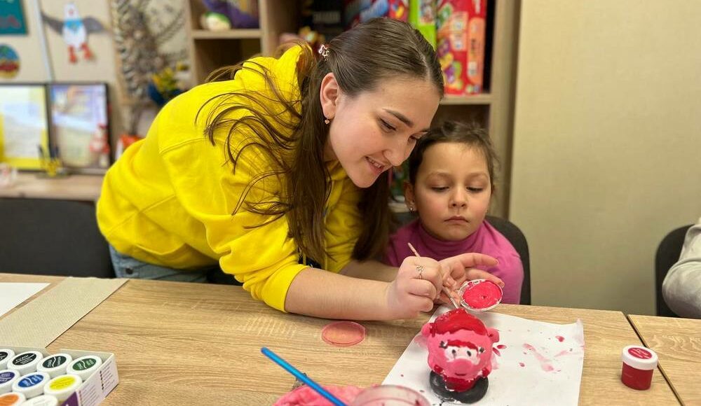 В центрах для переселенців UNICEF допоміг створити проєкт допомоги для дітей