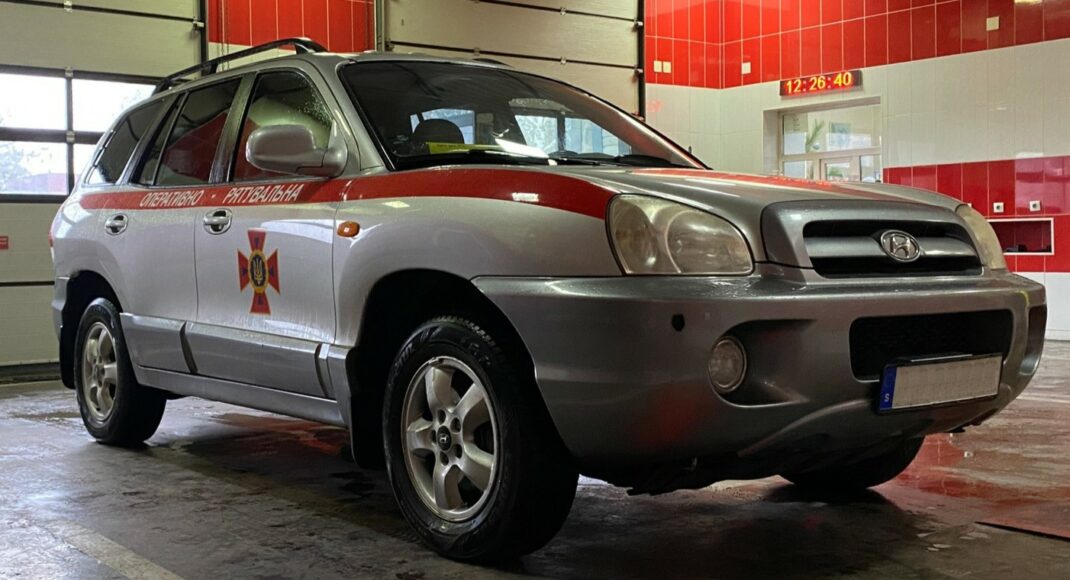 Чрезвычайники Краматорского гарнизона получили оперативно-спасательный автомобиль