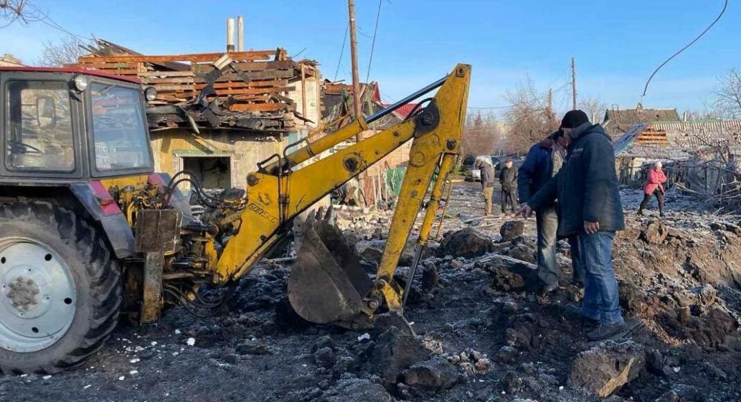 У Покровську ворожим обстрілом пошкодило газопровід