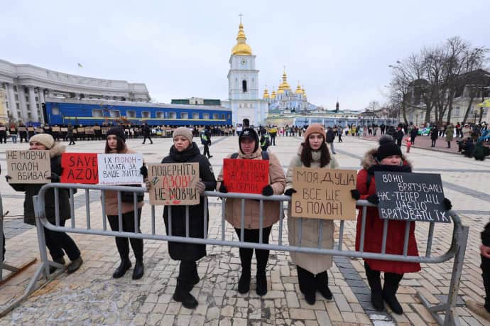 У Києві провели акцію Free Azov