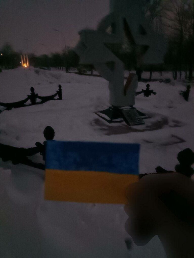 акція на окупованій Луганщині