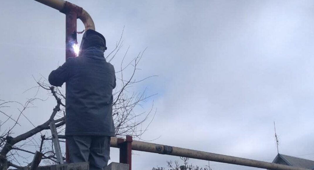 У Костянтинівці відновили газ 72 домогосподарствам (фото)