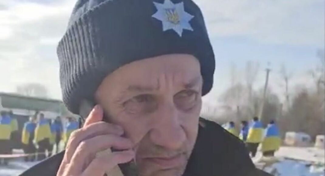 Из почти двухлетнего российского плена вернулся полицейский из Донецкой области