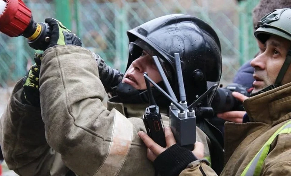 В одному з районів окупованого Донецька під час пожежі загинула жінка