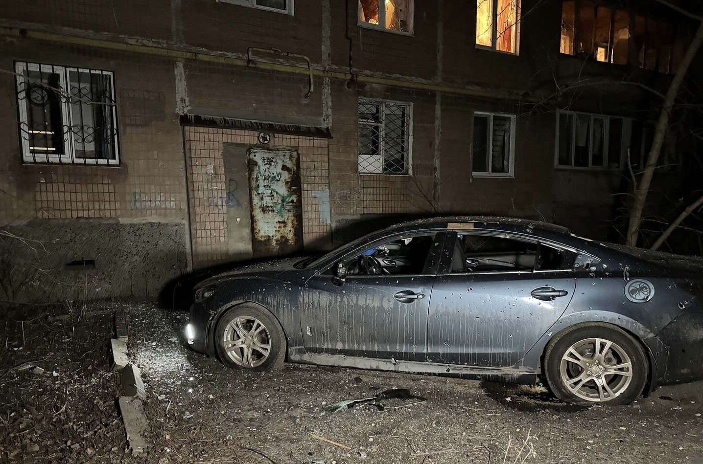 В оккупированном Донецке в результате вечернего самообстрела боевиками  