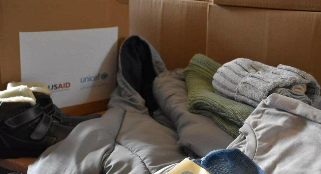 У Краматорську діти отримали комплекти теплого одягу за підтримки UNICEF та USAID (фото)