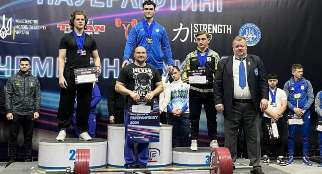 Пауэрлифтер из Рубежного — чемпион Украины