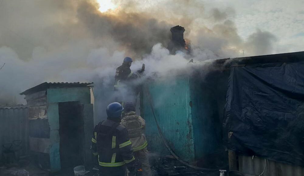 В Мирнограде на пожаре погиб человек