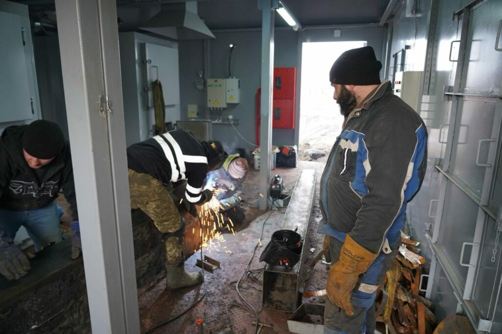 Голова Донецької ОВА перевірив роботу встановлених котелень у Селидівський громаді (фото)
