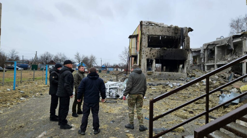 Філашкін розповів про стан поранених і показав наслідки після ворожого обстрілу Селидового (фото)