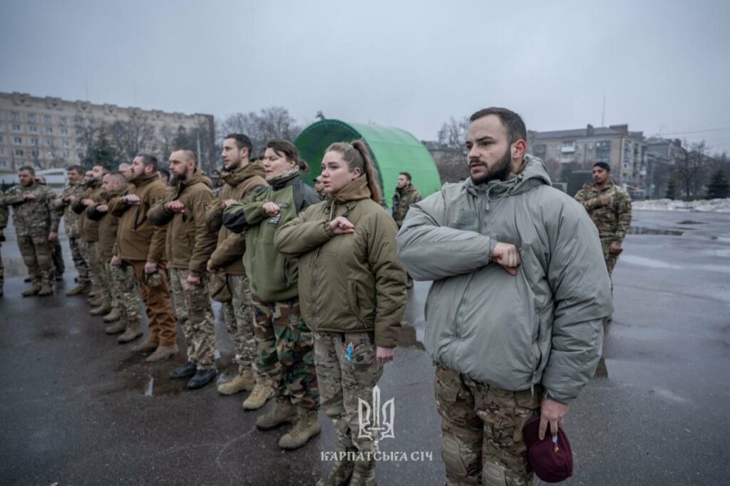 У Слов'янську провели в останню путь медика третьої штурмової сотні Діану Вагнер (фото)