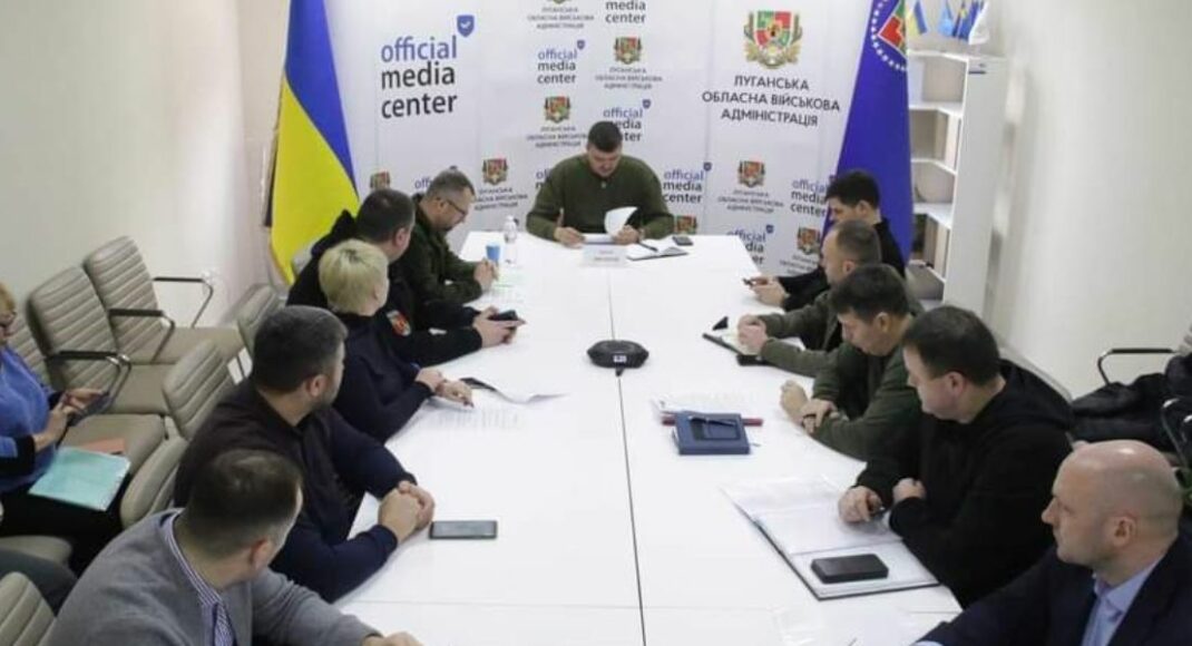 Відбулося засідання Ради оборони Луганської області: про що говорили