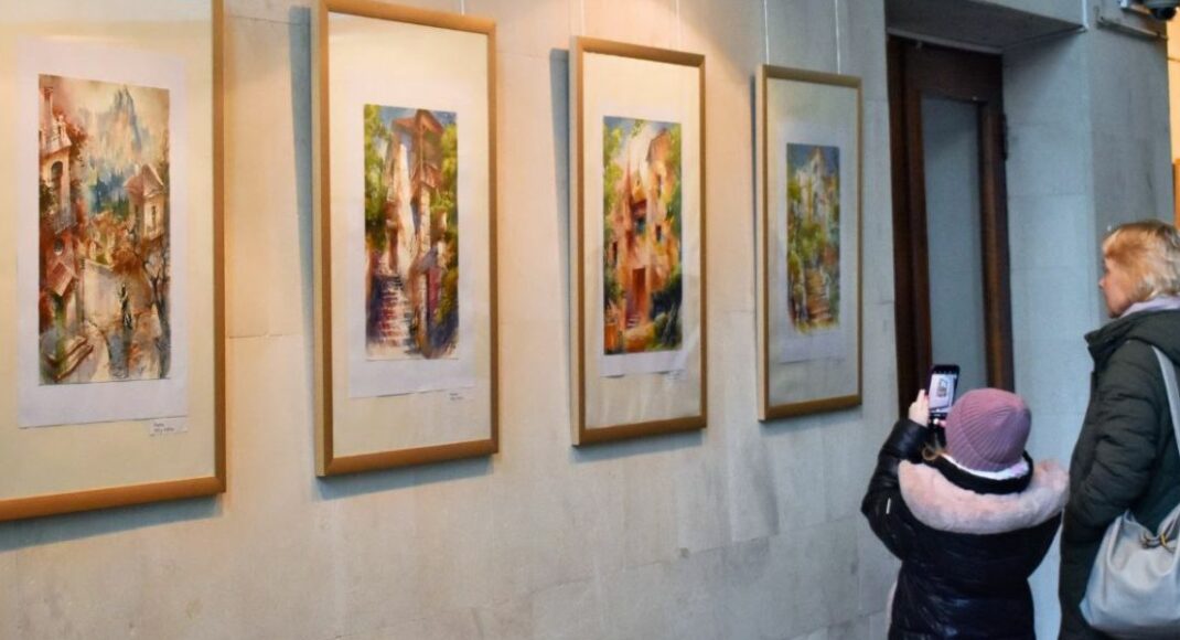 В Черкассах открылась выставка художника из Славянска